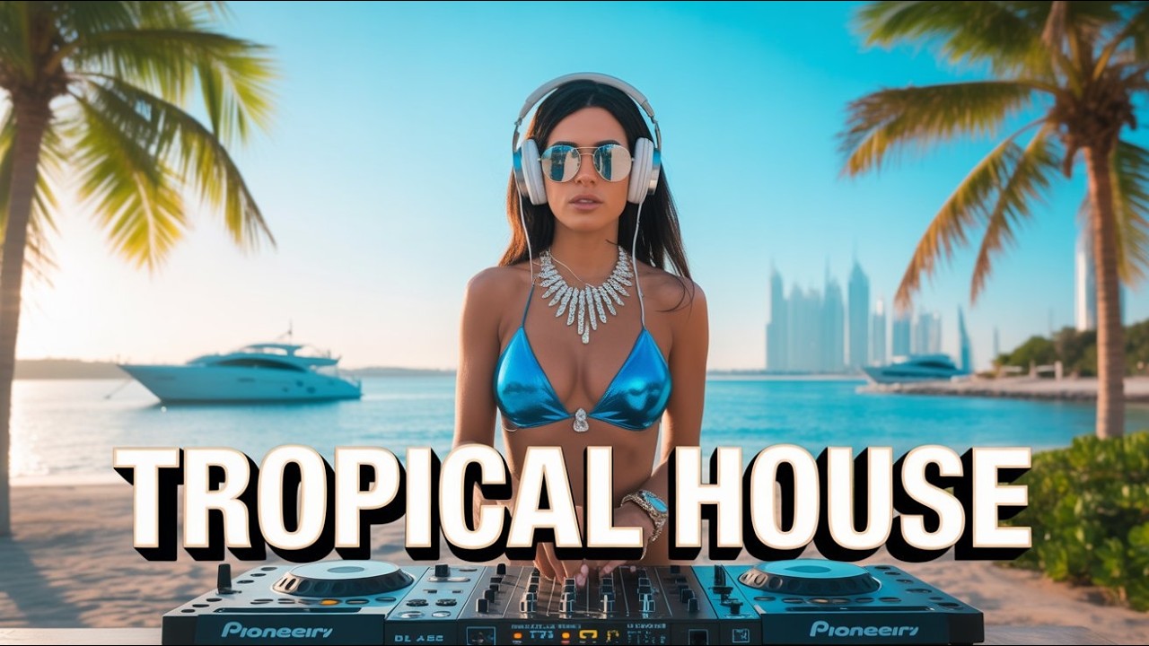 🌊 Deep House Ocean Chill Mix | Smooth Tropical Vocal Vibes