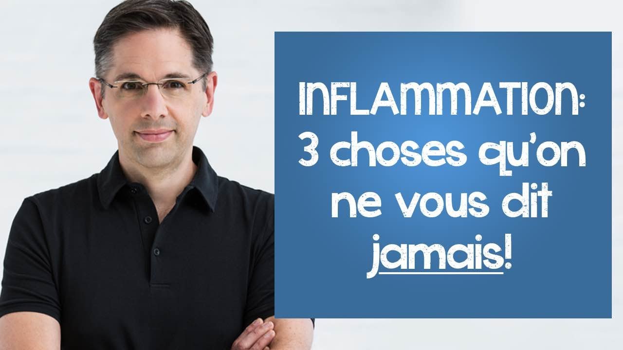 Douleur et inflammation: 3 choses qu'on ne vous dit jamais