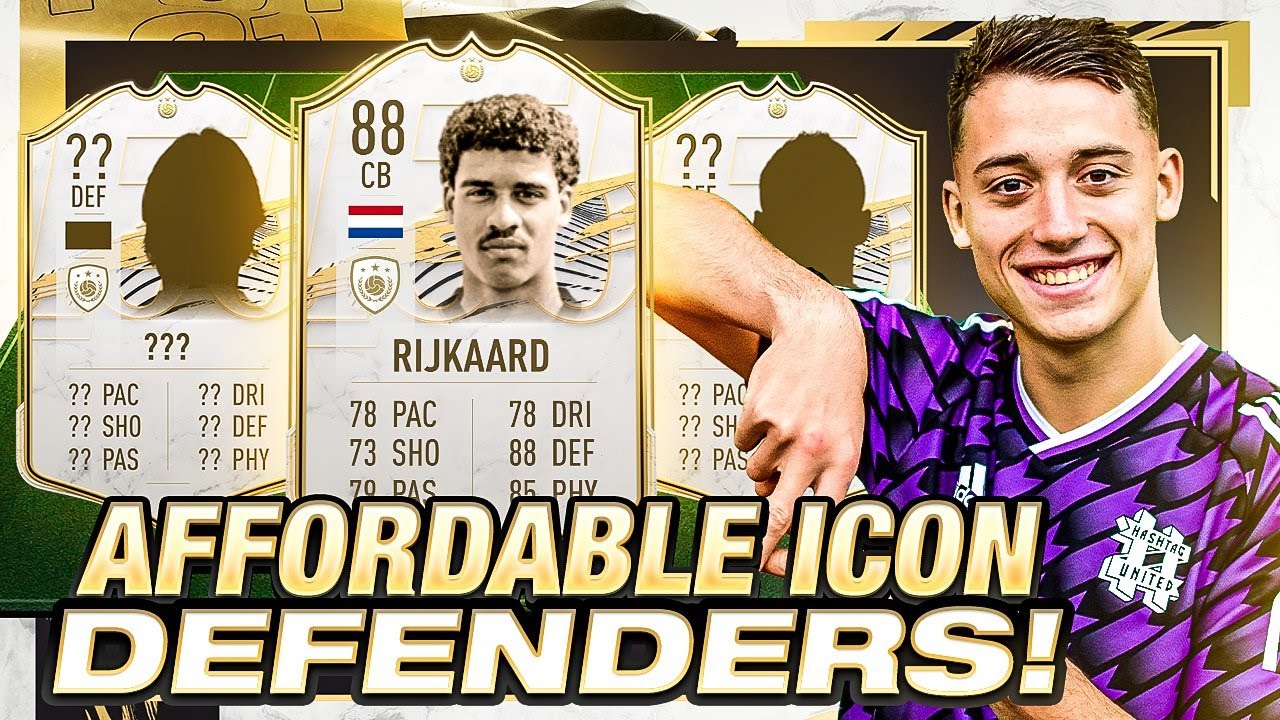 FIFA 21 TOP 5 BEST AFFORDABLE ICON DEFENDERS IN ULTIMATE TEAM! META ICONS FOR FUT CHAMPS!