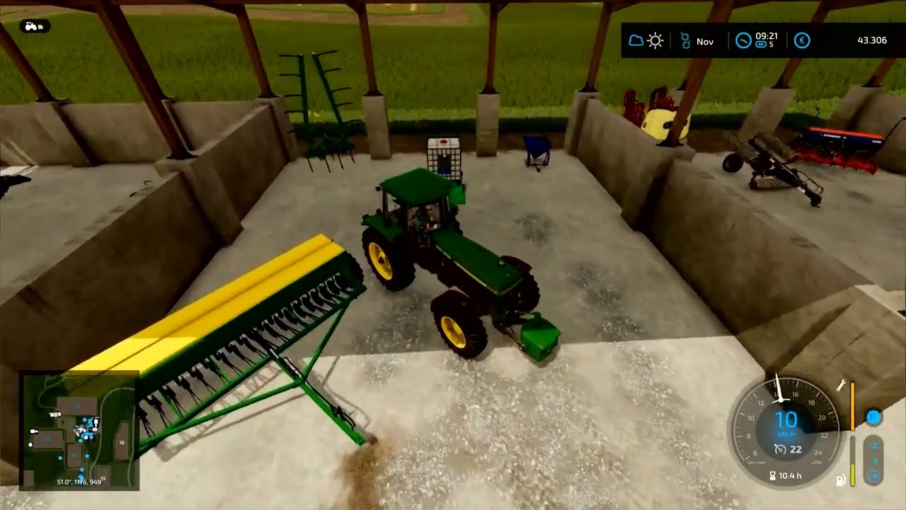 Farming Simulator 22-MOD MAP GOLD CREST VALLEY-PS4-ALL' ARGO CAMPO 18 E PRIMI SOLDI DALLE VACCHE