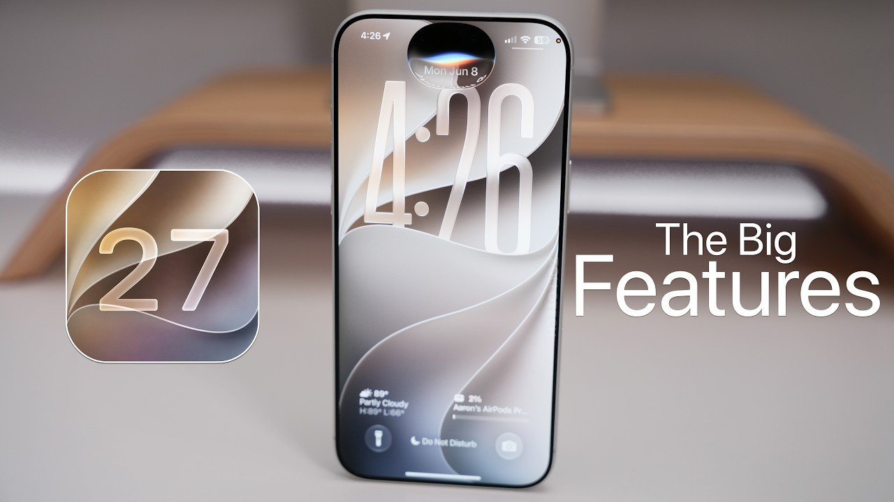 iOS 27 - Official Big Feature Updates!