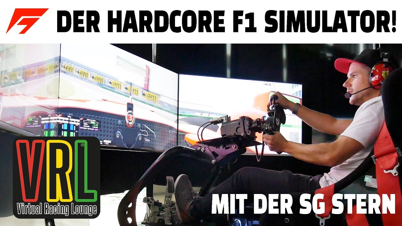 HARDCORE RENNSIMULATION IN EINEM ECHTEN FORMEL 1 SIMULATOR!