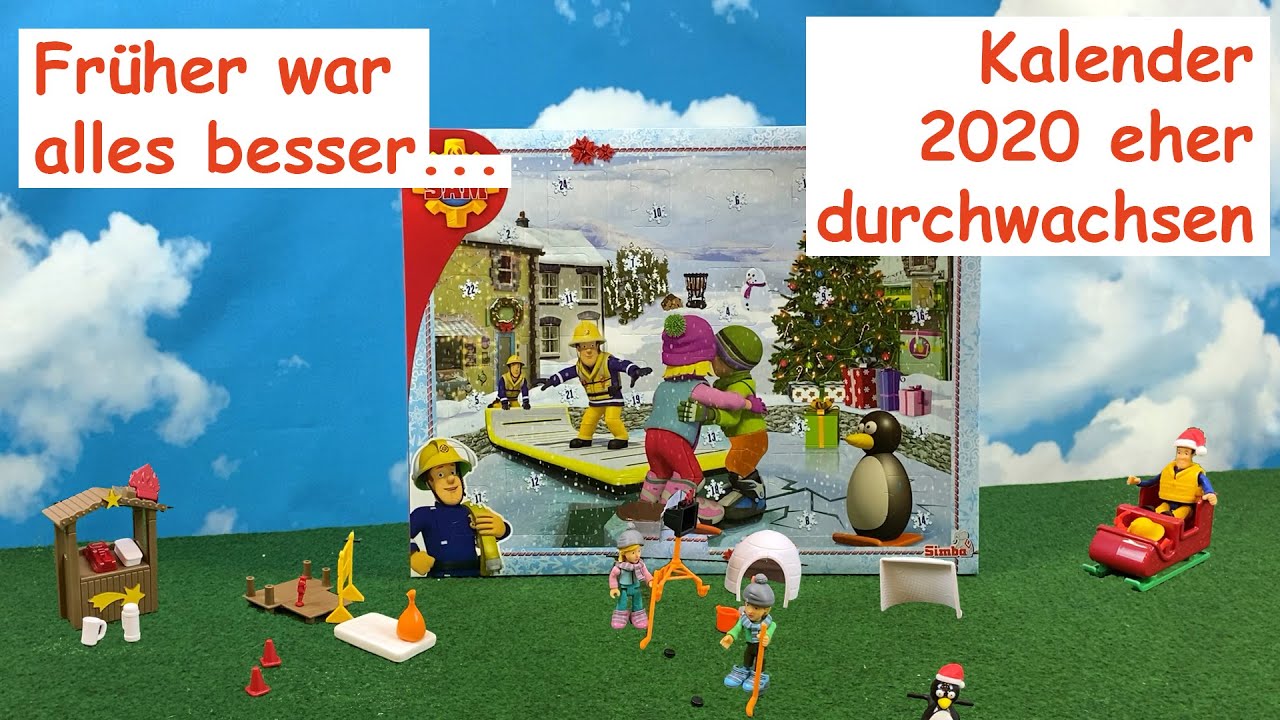 Review - Feuerwehrmann Sam - 109251060 - Adventskalender 2020