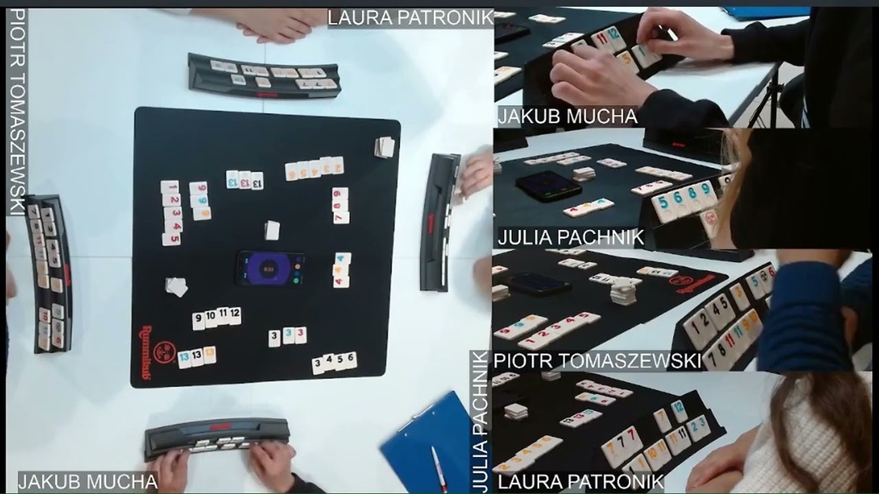 Mistrzostwa Polski w Rummikub - 22.10.2023 - 6 Gra Finałowa