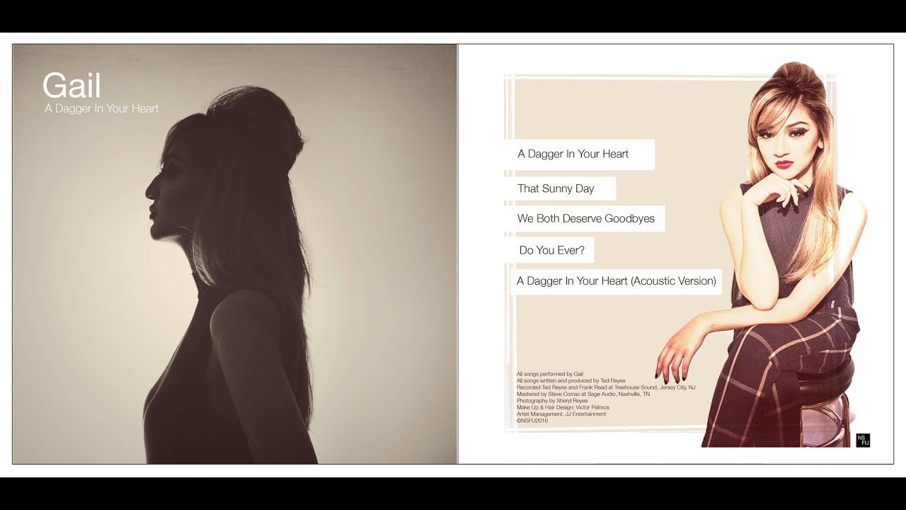 Gail Banawis of Pinoy Big Brother: PBB Connect - A Dagger In Your Heart  Official Lyric Video