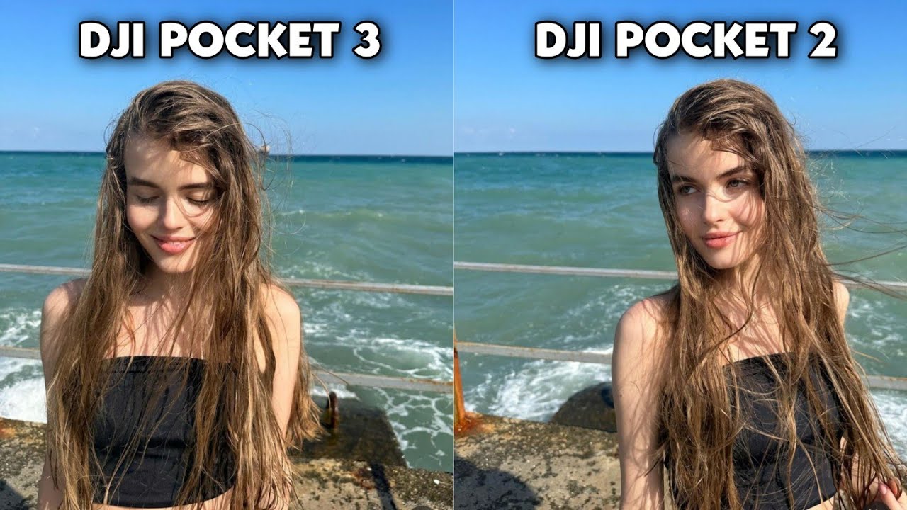 Сравнение тестов камер с автофокусом в портретном режиме DJI Pocket 3 и DJI Pocket 2