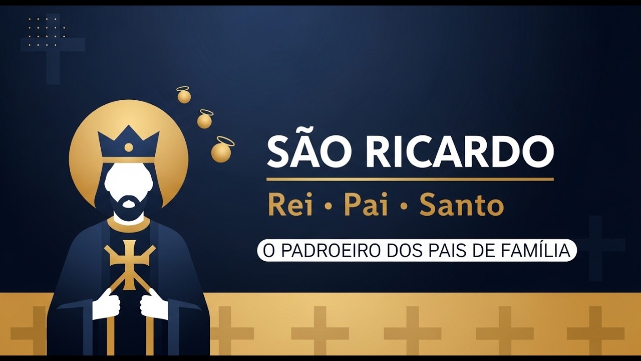 São Ricardo - O REI que Abdicou a Coroa e Teve 3 FILHOS SANTOS