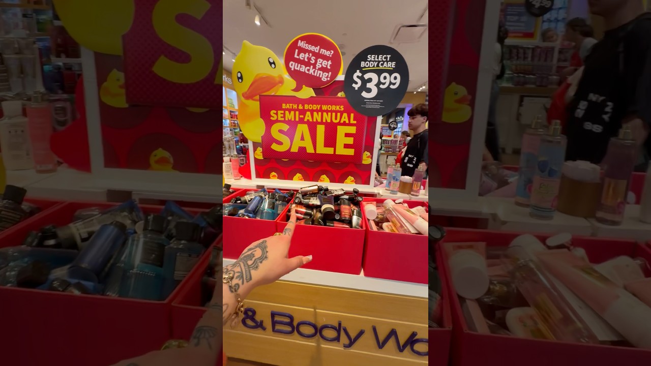bath and body works semi annual sale #bathandbodyworks #shopping #hygieneshopping #haul #perfume