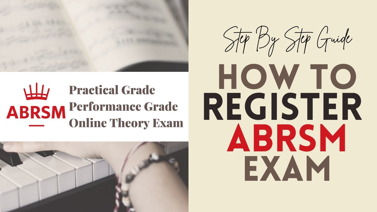 LATEST How To Register ABRSM Practical & Theory exam｜Step by Step Guide ABRSM Exam Booking