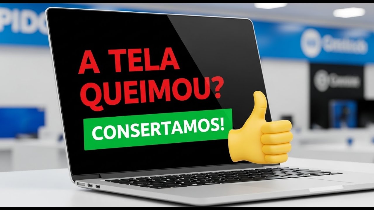 Tela do Notebook Queimou! Tem conserto ou é LIXO? Veja a verdade!