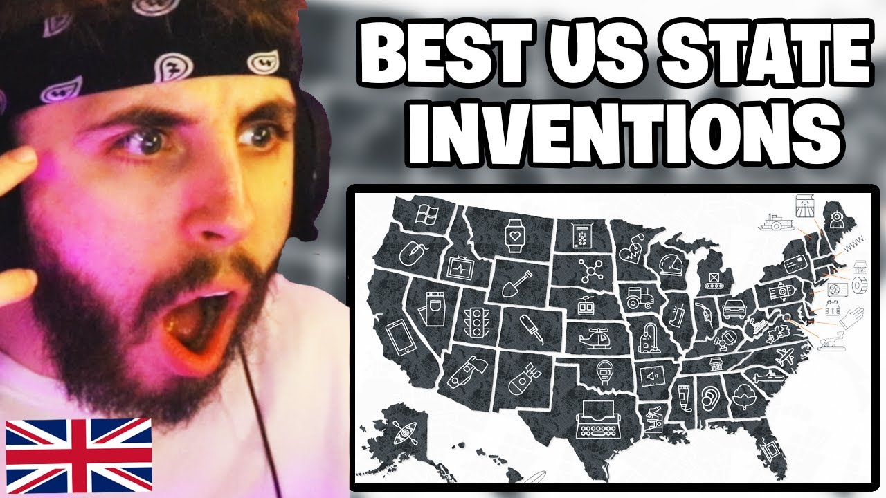 Brit Reacts to The Best Invention From Each US State