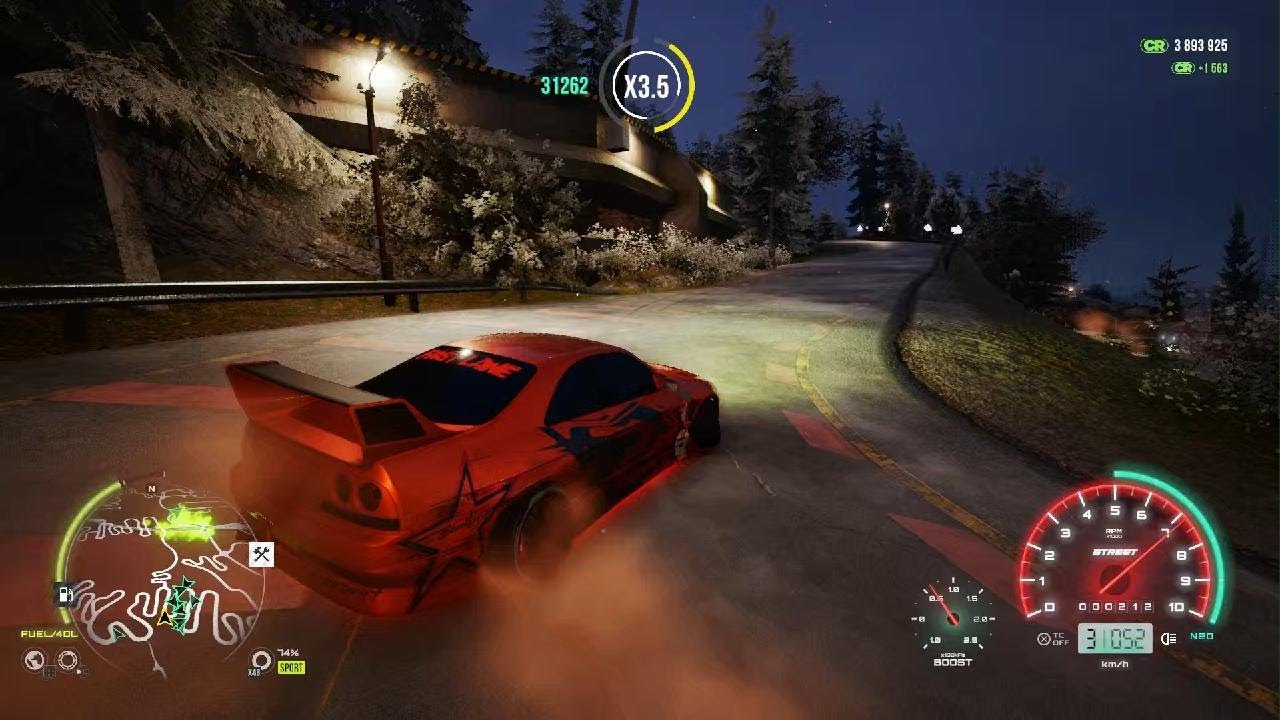 🚗💨 CarX Street PRODRIFT GAMEPLAY MOUNTAIN NISSAN R33 🔥😈