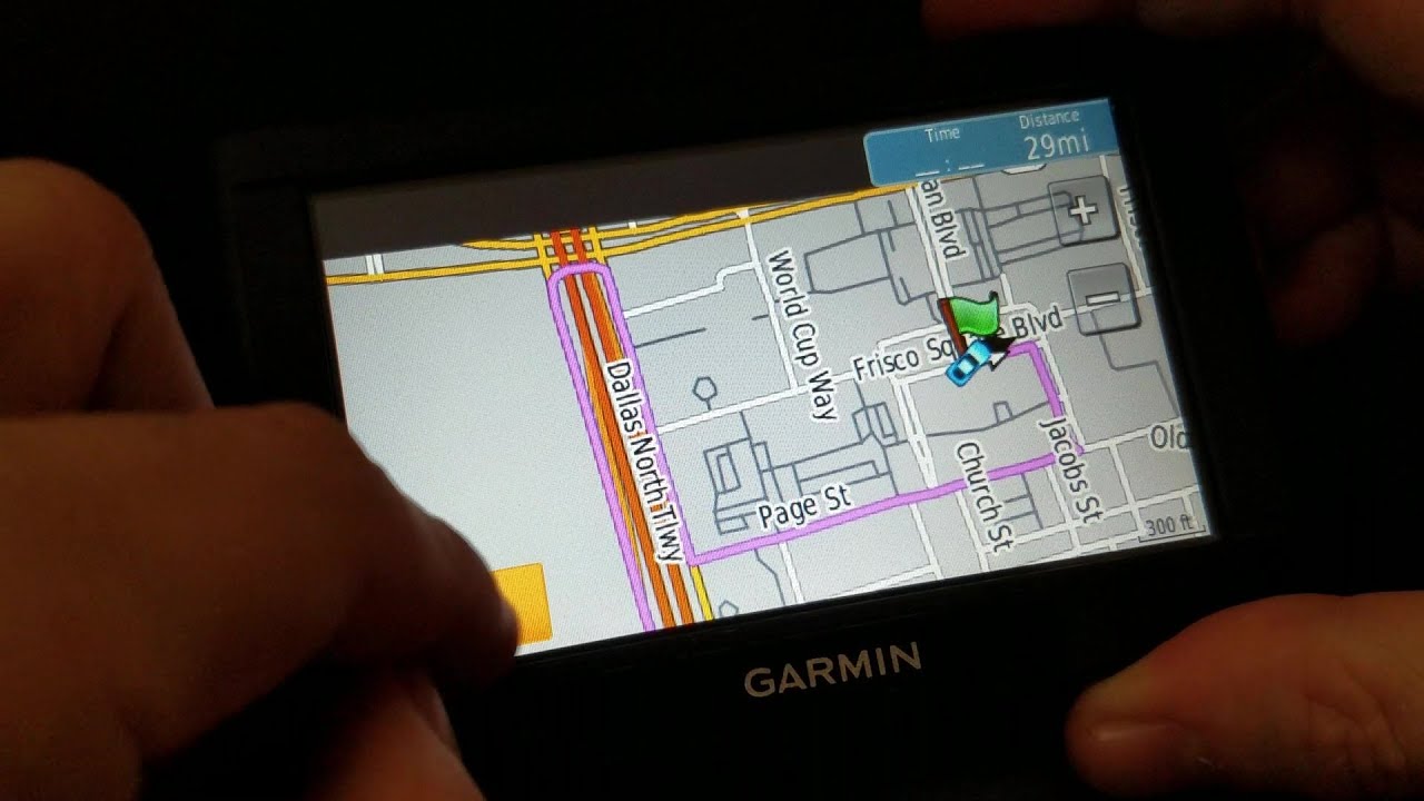 How to pick a safe route using a Garmin GPS