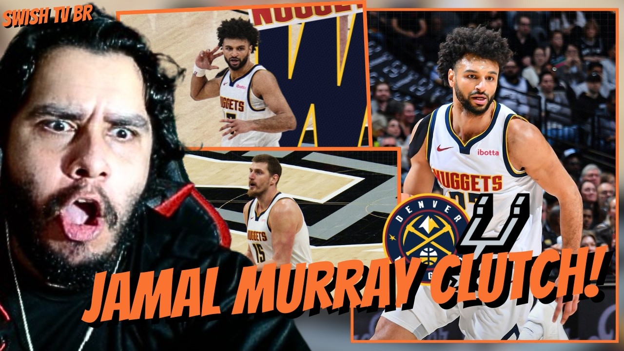 Jamal Murray DECIDE e Denver busca COMEBACK de 20 PONTOS em San Antonio!