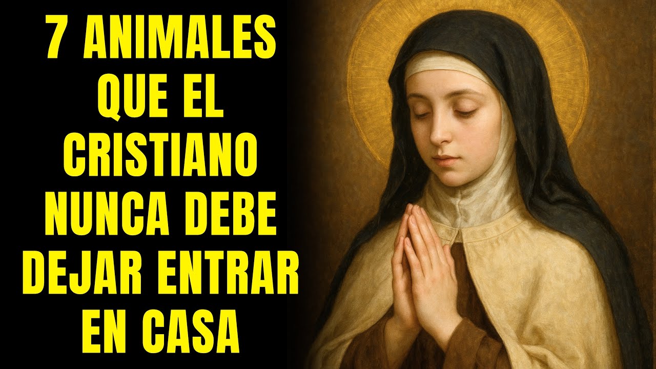 SANTA TERESA REVELÓ: 7 ANIMALES QUE EL CRISTIANO NUNCA DEBE DEJAR ENTRAR EN CASA—¡POCOS LO SABEN!