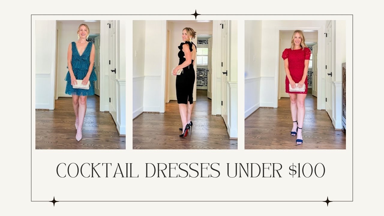 Cocktail Dress Try-on Haul | Lulus & ASOS | Under $100