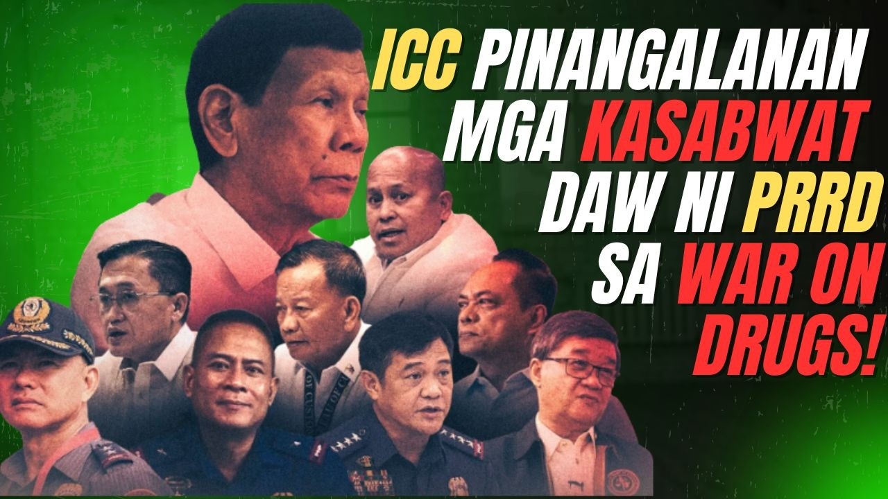 ICC PINANGALANAN MGA KASABWAT DAW NI PRRD SA WAR ON DRUGS! SOTTO TINAWAG NA PUBLICITY ANG KASO!
