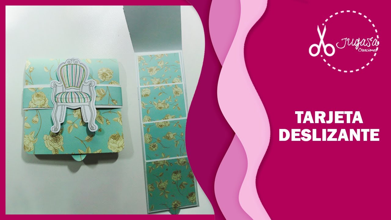 ¡Crea Tu Propia TARJETA DESLIZANTE! 🔖 | Tutorial Paso a Paso | JUGASA