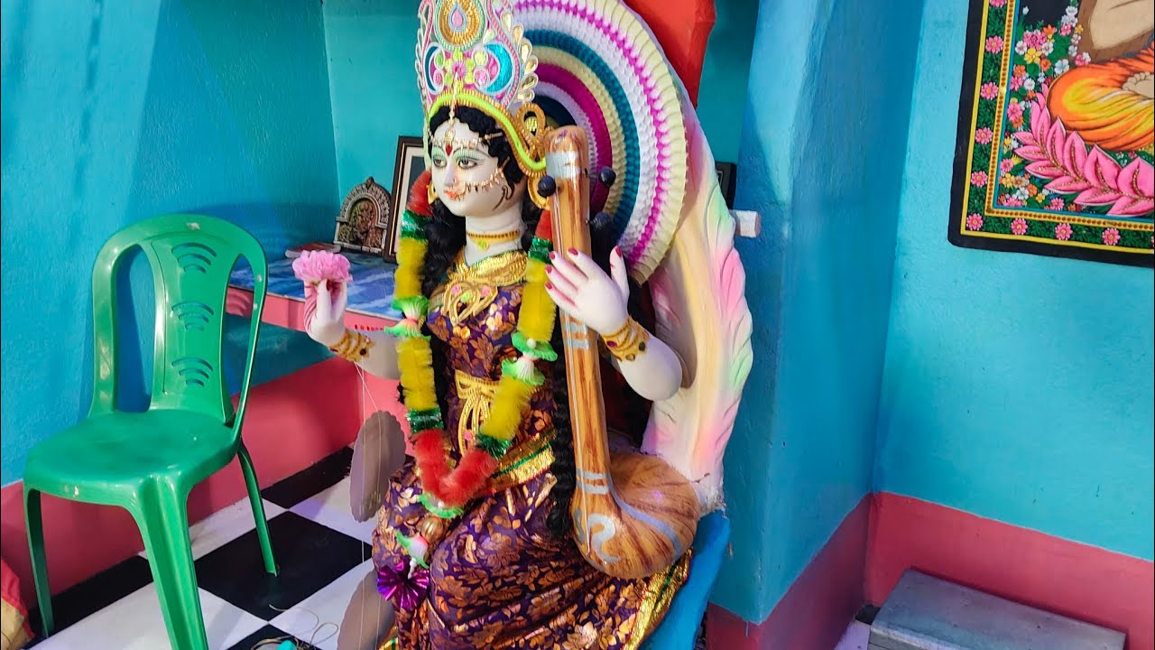 মা সরস্বতীর পূজায় কাটানো সুন্দর মুহূর্ত | Saraswati Puja Vlog | @TGCreateVlogs 