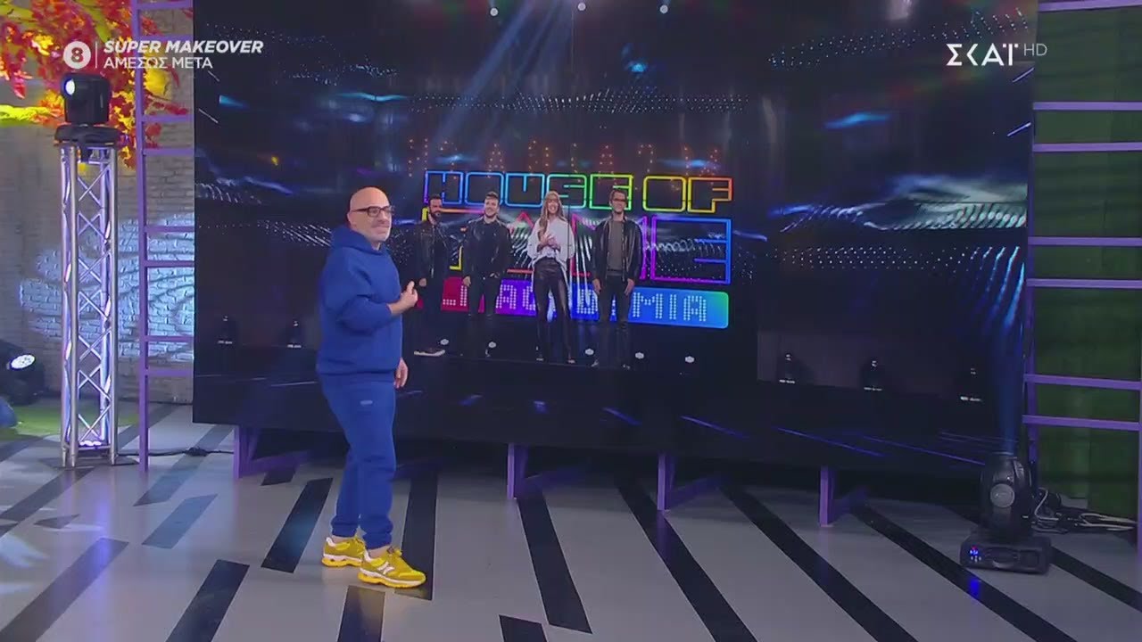 Οι κριτές και η παρουσιάστρια του House of Fame ζωντανά στο 