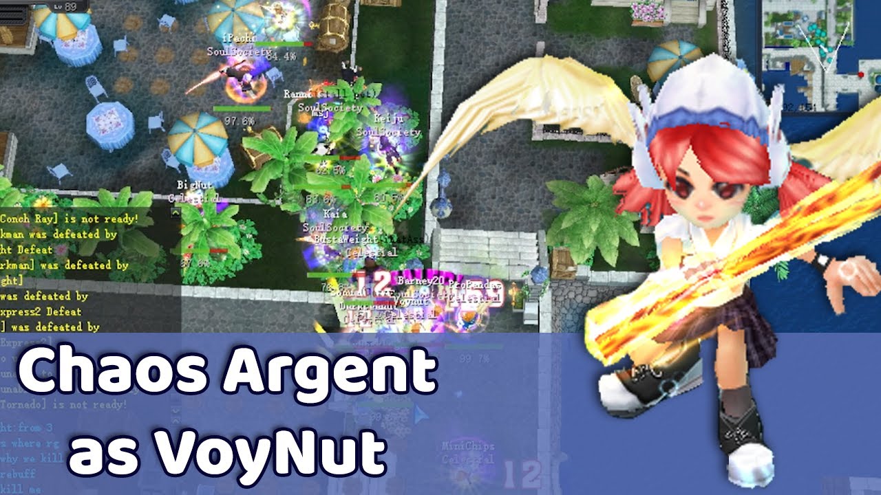 Chaos Argent Messy PK as VoyNut | Pirate King Online