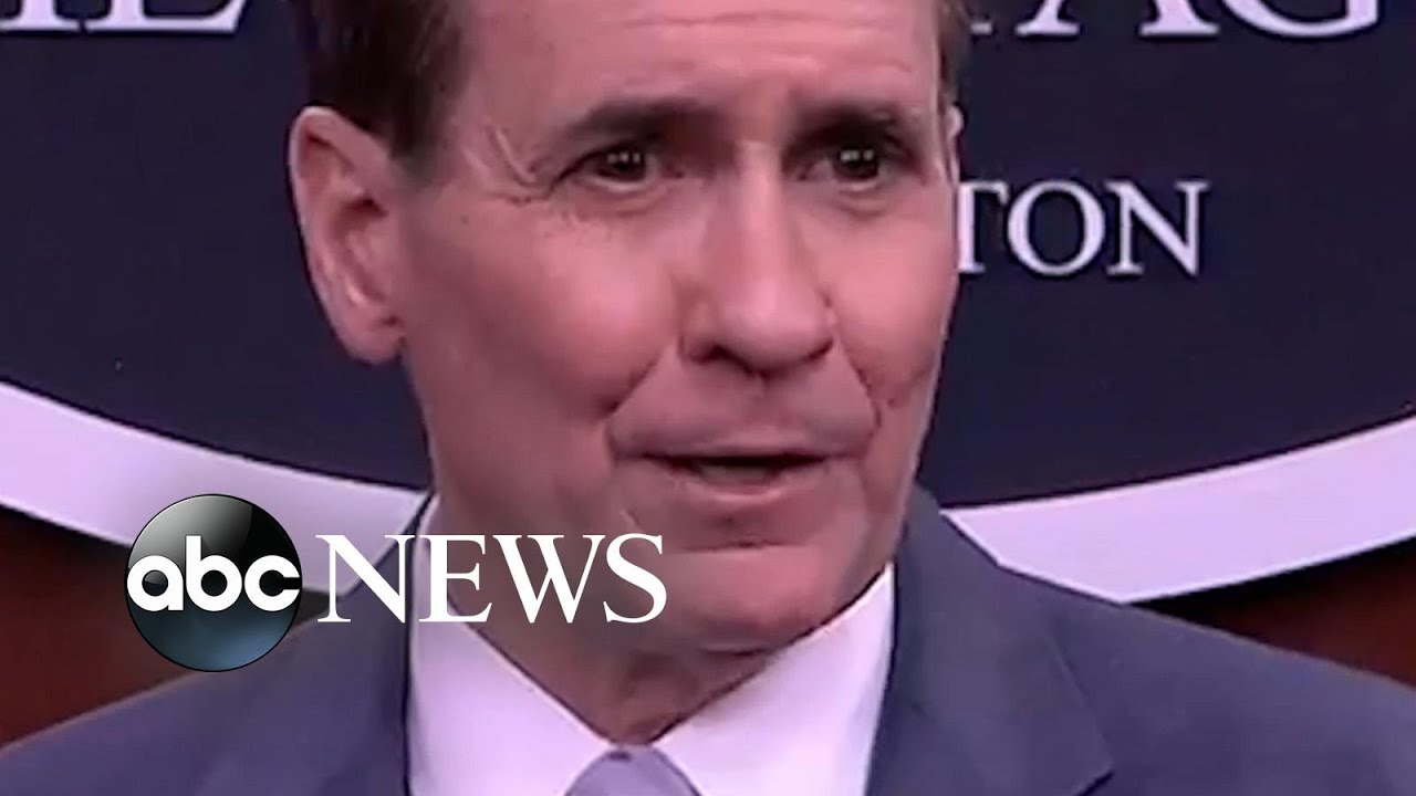 Pentagon press sec. John Kirby gets emotional over Ukraine images