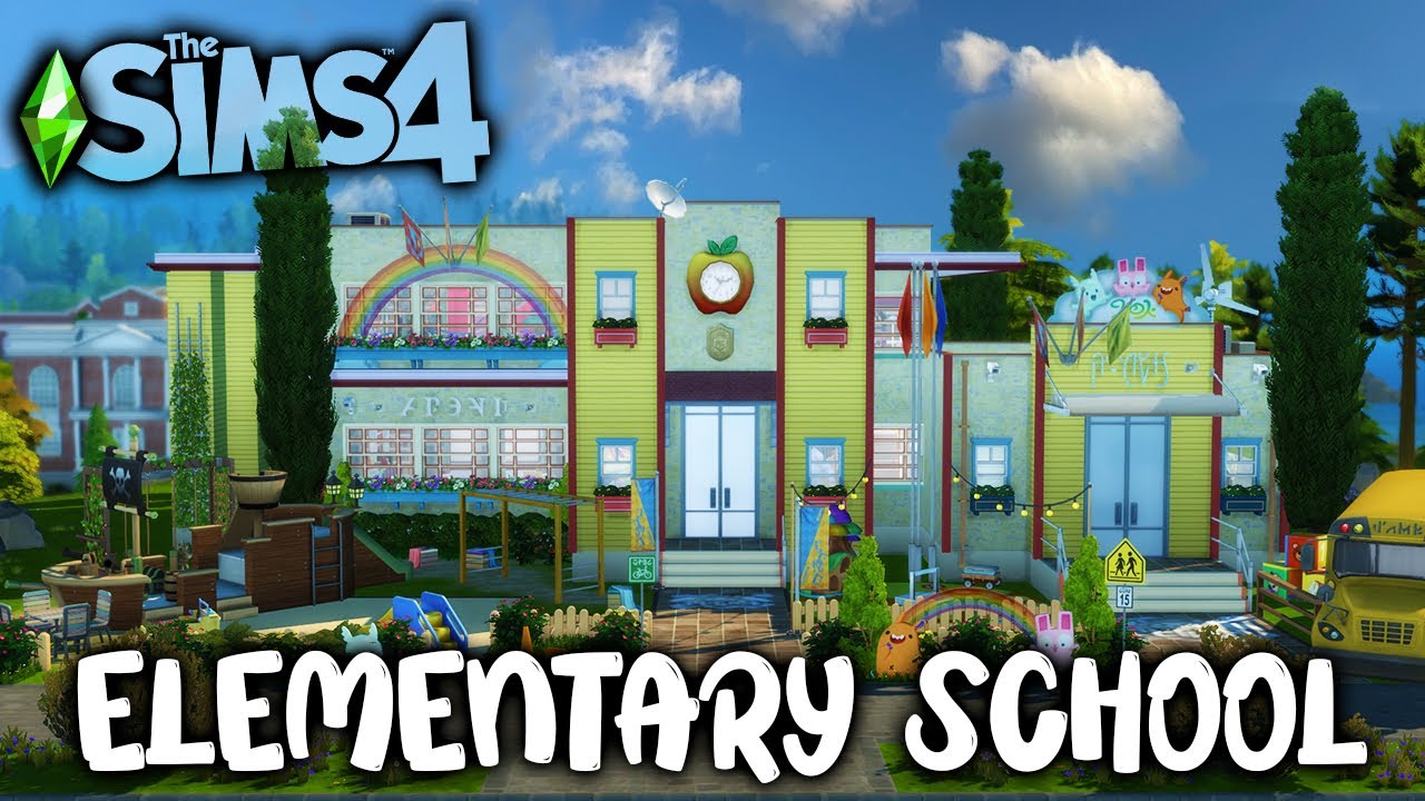 ELEMENTARY SCHOOL - THE SIMS 4 - SPEED BUILD