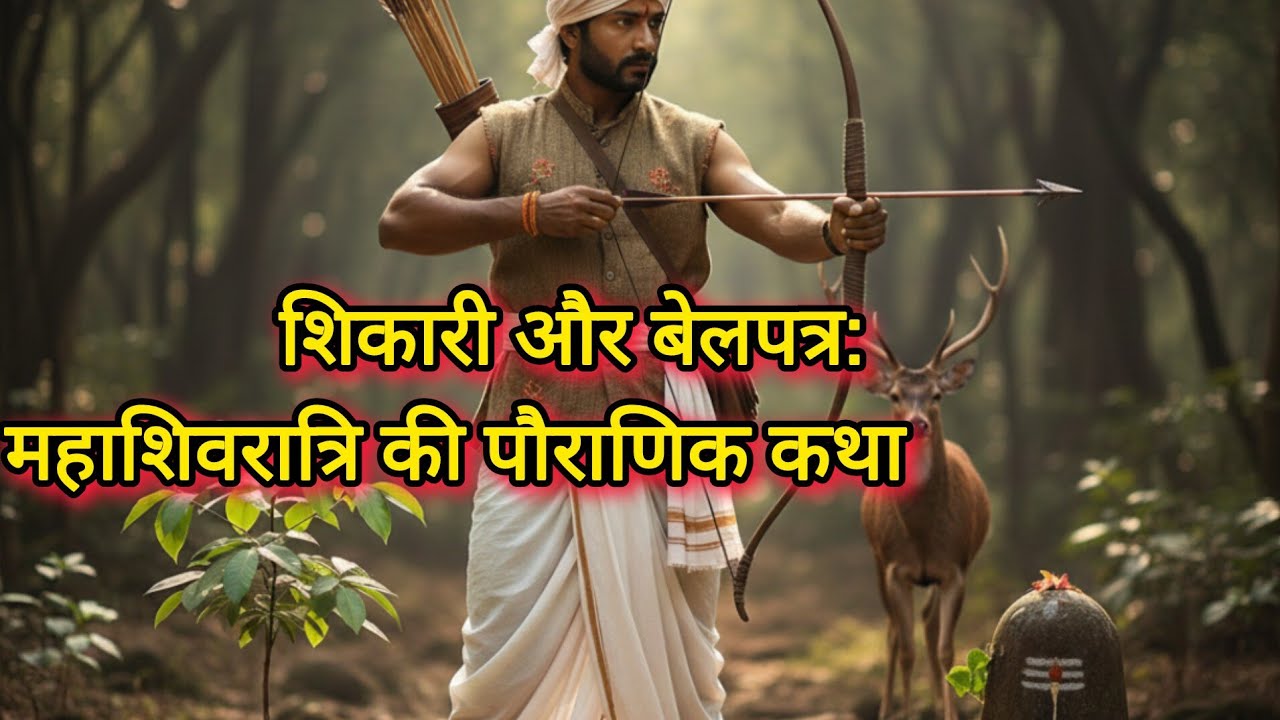 शिकारी और बेलपत्र: महाशिवरात्रि की पौराणिक कथा