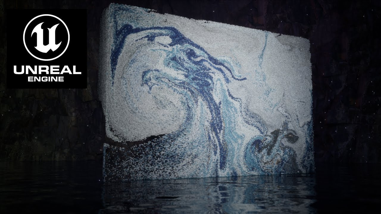 UE5 Niagara Fluid Simulation 이미지를 활용한 VFX 튜토리얼