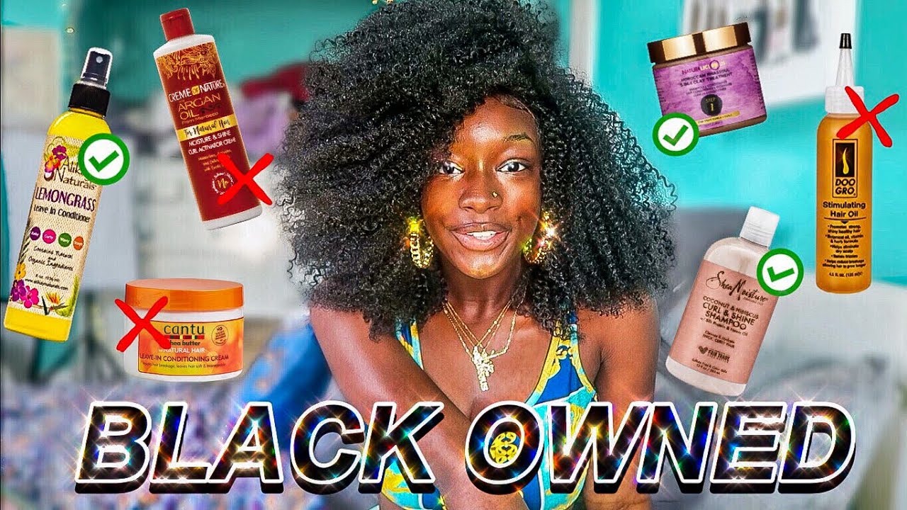 BLACK OWNED Hair Care Brands You NEED to Know About! BLACK OWNED HAIR PRODUCTS ONLINE 2020