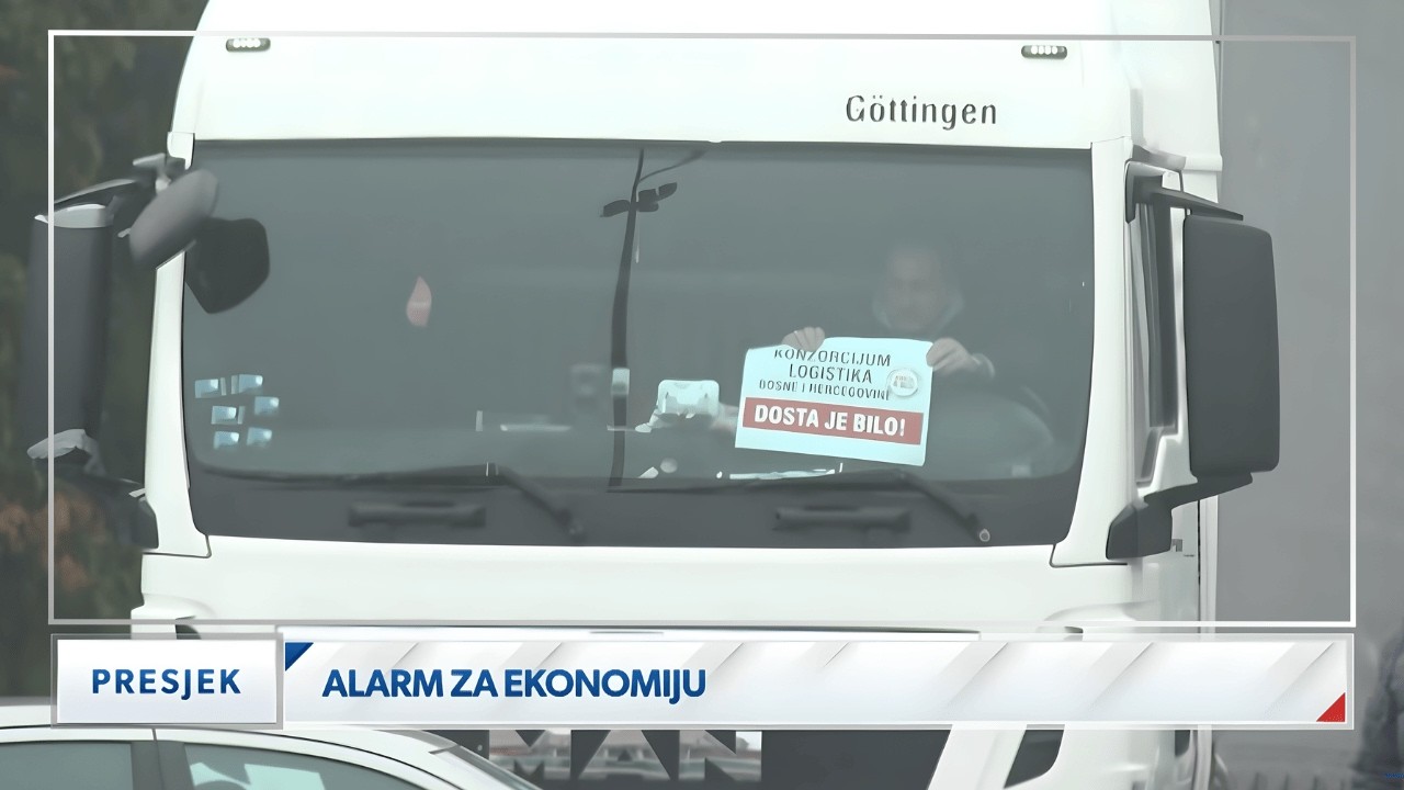 Hapšenje vozača iz BiH na granici sa EU | PRESJEK