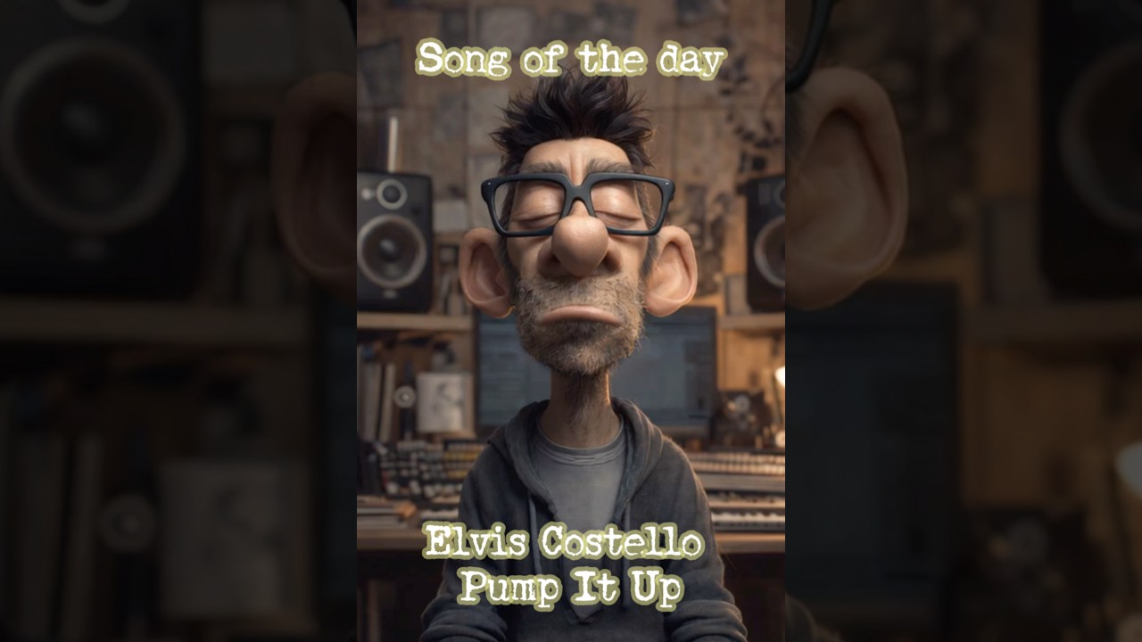 Song of the day!Elvis Costello Pump It Up!