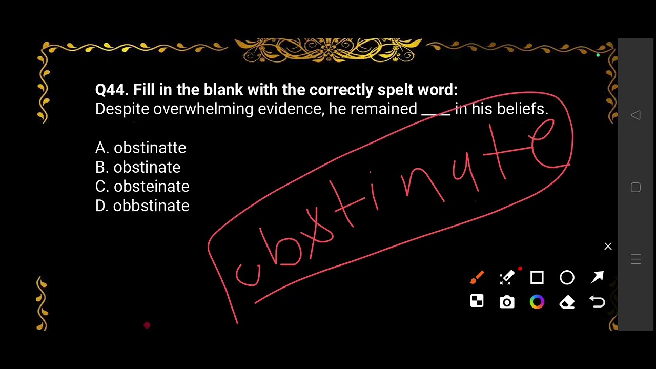 #cgl #chsl#spelling #mistake 