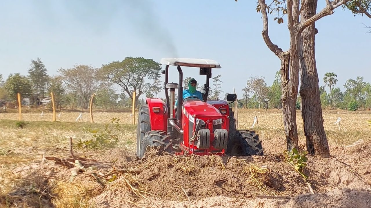 massey ferguson 4708 85แรงม้า แรงสำคำร่ำรือ