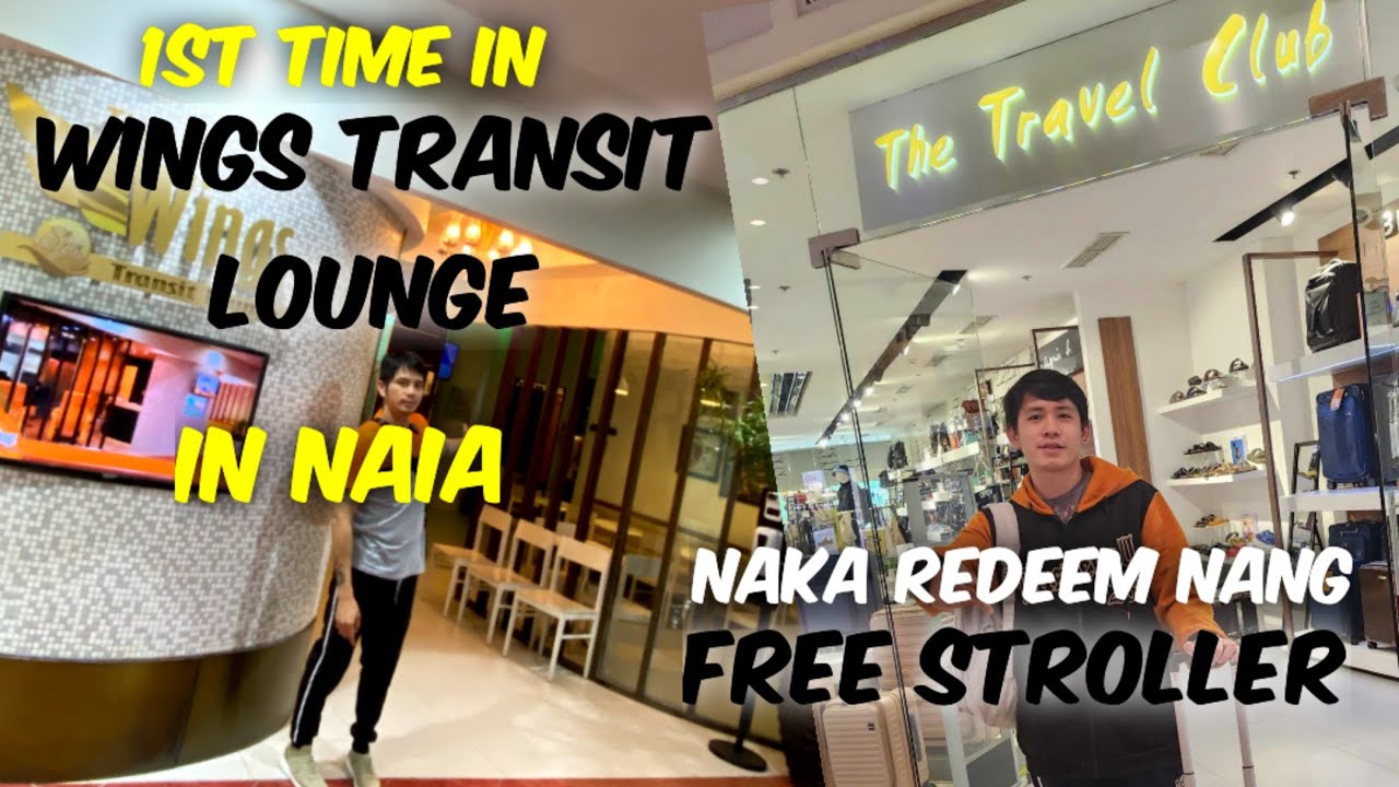 1ST TIME IN WINGS TRANSIT LOUNGE IN NAIA