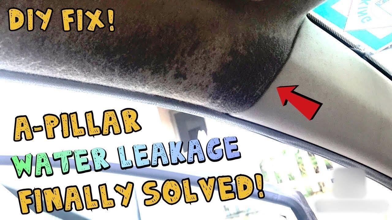 How to fix A-pillar water leakage - Ep 22 of Honda Civic DIY modification series by Preet Singh