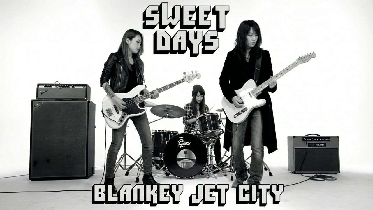 【AI Cover】BLANKEY JET CITY - Sweet Days (High-Energy Rock) | GBA