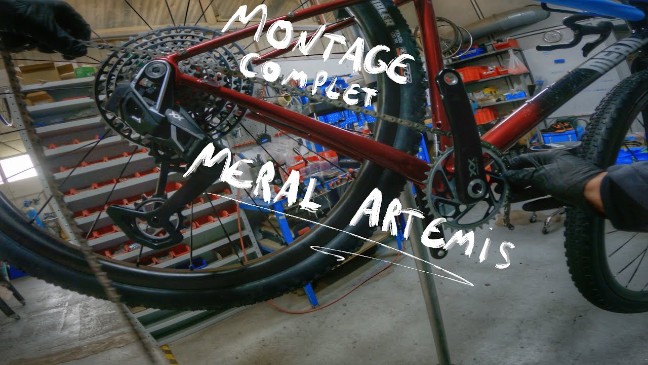 Montage complet de mon nouveau vélo 🚲 / Meral Artemis / Mécanique ⚙️