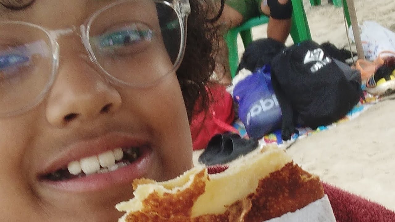 VLOG de PRAIA - primeira vez na praia