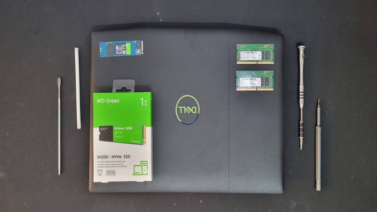 Dell G3 15 3500 (I5 - 9ª Geração) - Instalação de Memória Ram + Ssd