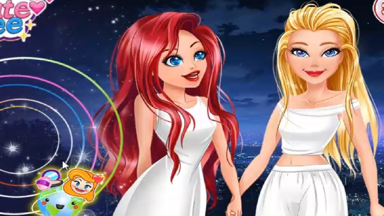 Girls Games - Ellie And Mermaid Princess Galaxy Fashionistas