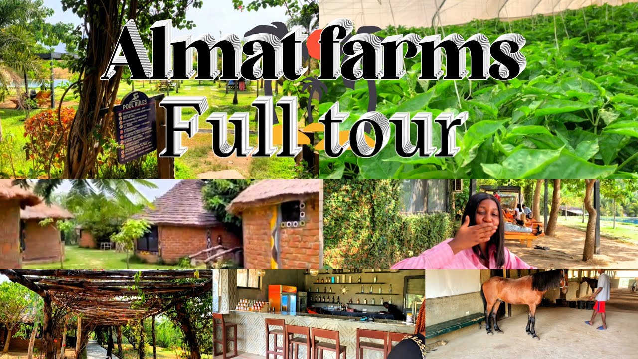 A FULL TOUR OF ALMAT FARMS ABUJA / FARM LIFE /LUXURY RESORT/#abujanigeria #abuja #farms #agriculture