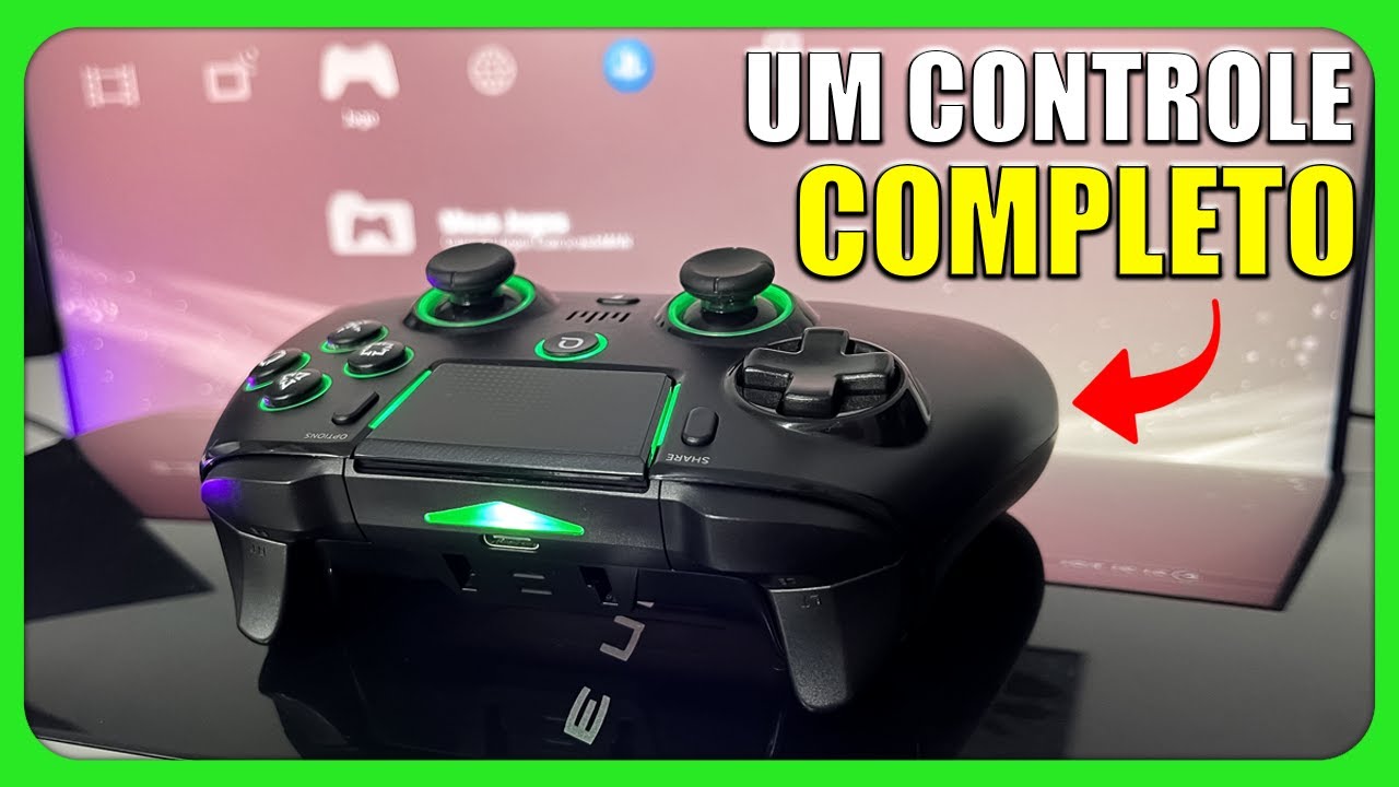O CONTROLE MAIS CUSTO BENEFÍCIO PARA PS3, PS4, PC E MUITO MAIS | QRD SPARK N5