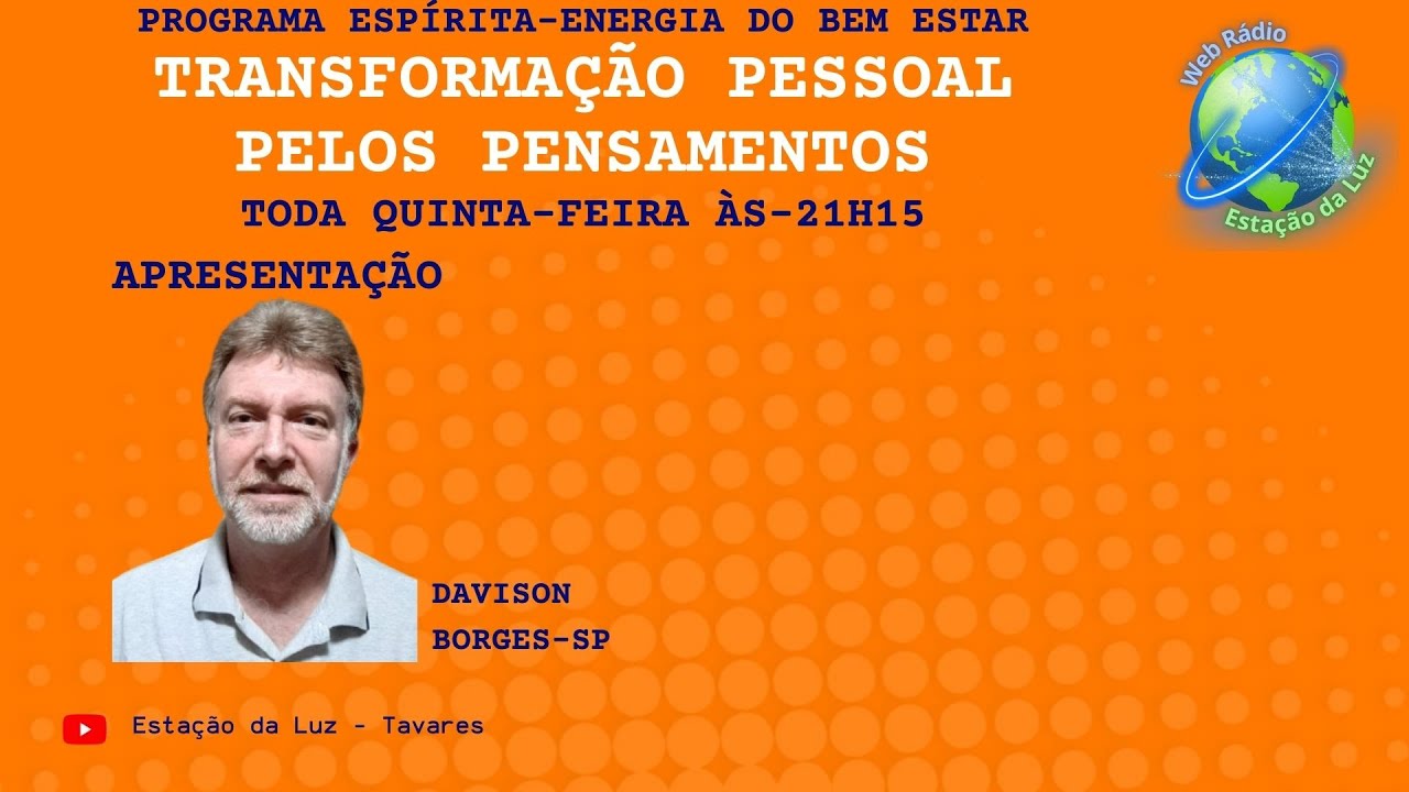TRANSFORMAÇÃO PESSOAL PELOS PENSAMENTOS
