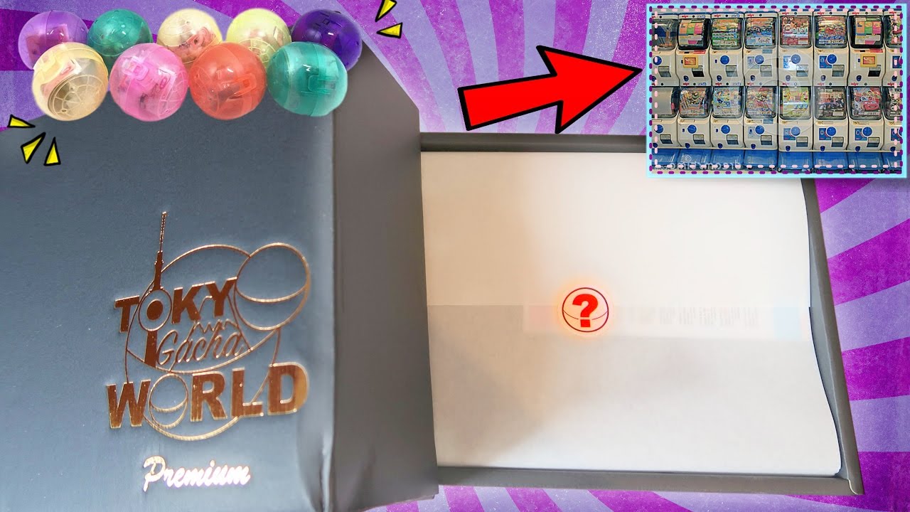 Box Misteriosa con Gashapon Giapponesi!