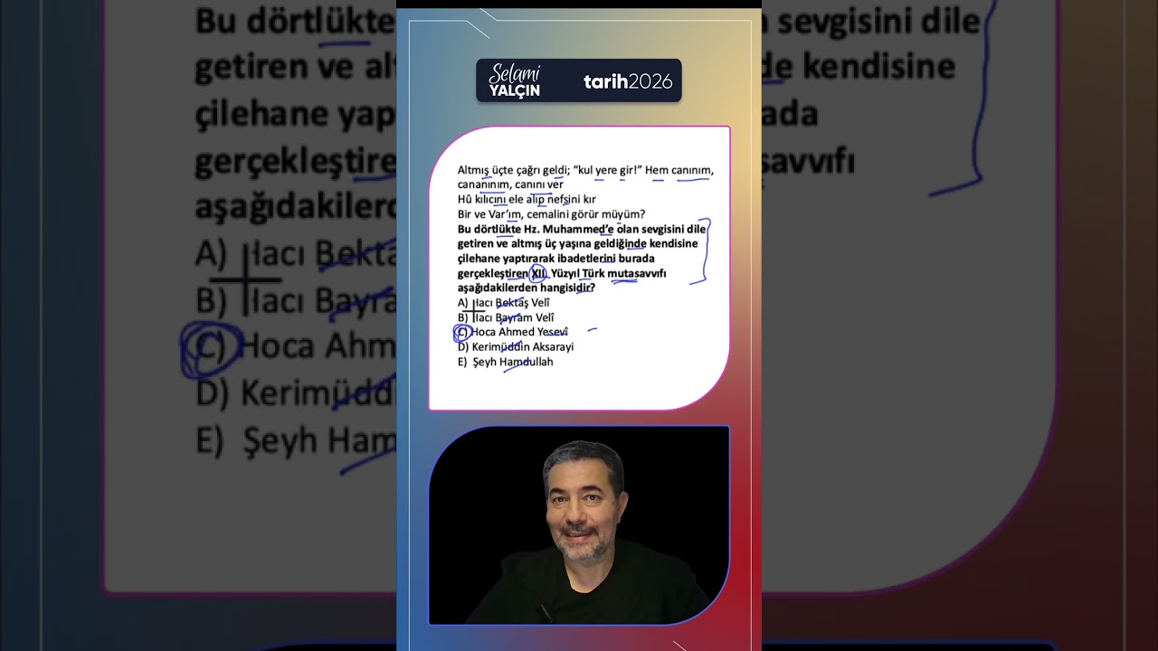 9. KPSS - AYT BEŞ SORU