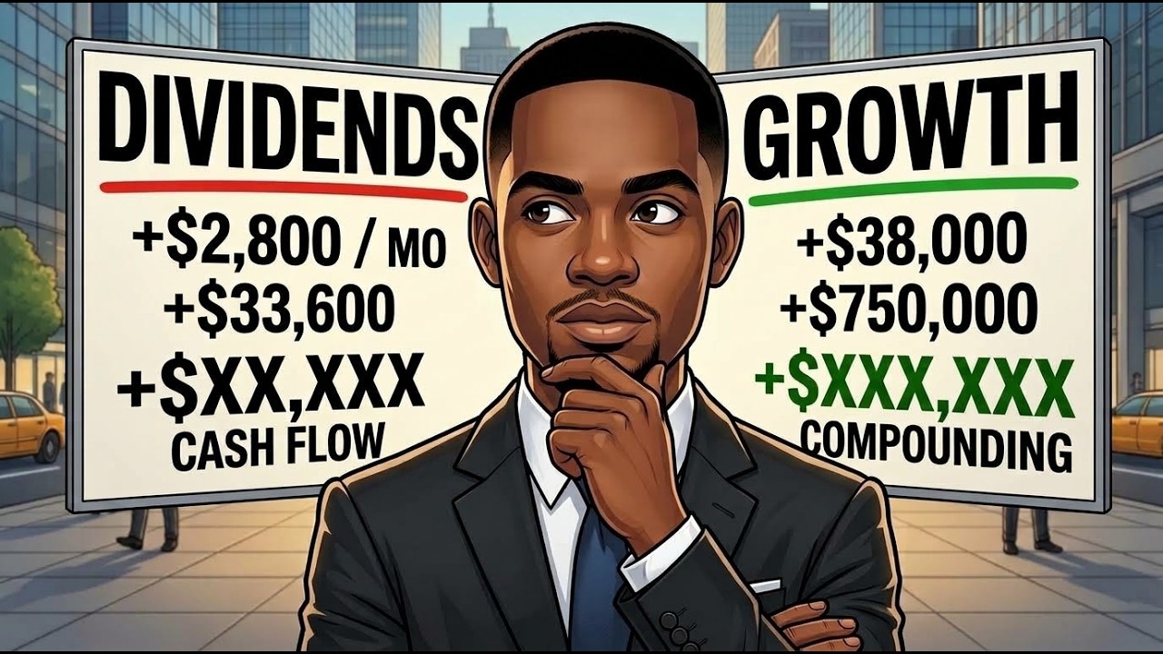 Dividend Stocks vs Growth Stocks, What Happens After 20 Years?