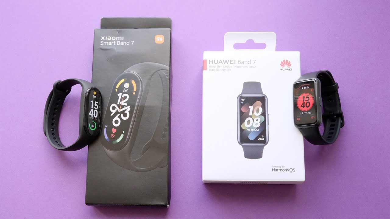 ОБЗОР XIAOMI MI BAND 7 vs HUAWEI BAND 7