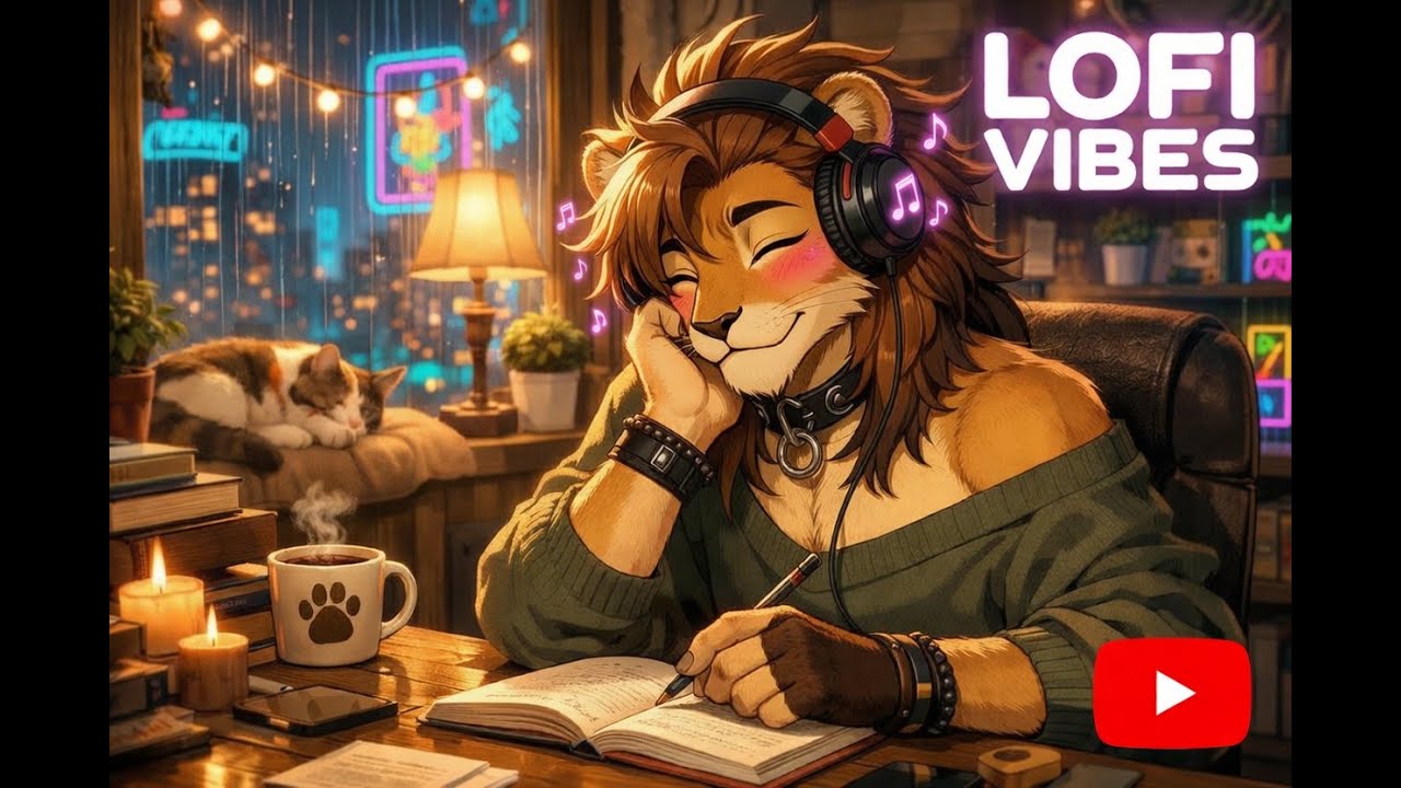 Lofi for Lion (only) soft jazz nights for calm focus