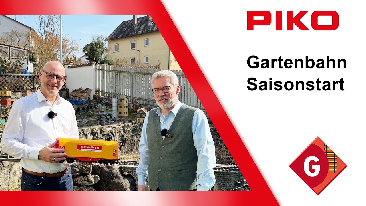 PIKO [V176] Start in die Gartenbahnsaison 2026 &ndash; Neuheiten & Highlights von PIKO
